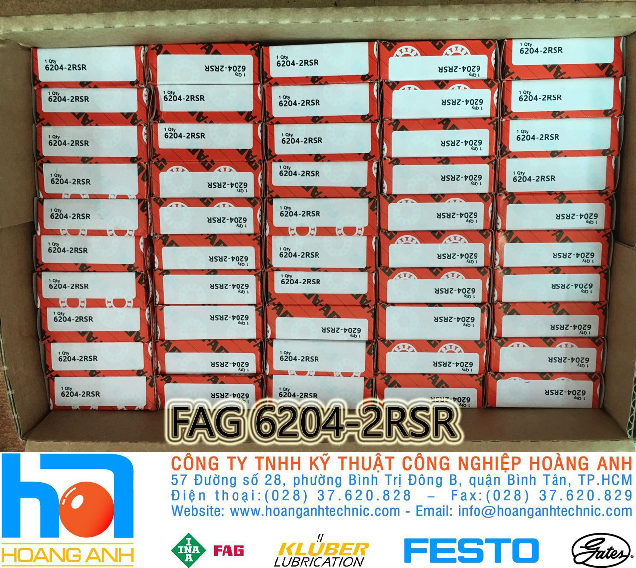 FAG 6204-2RSR-C3