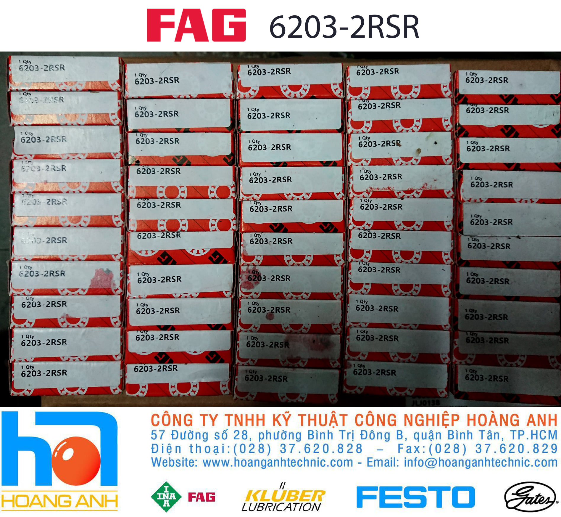 FAG 6203-2RSR